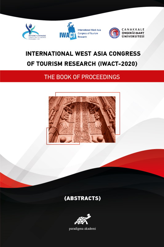 International West Asia Congress Of Tourism Research (IWACT-2020) Abstracts