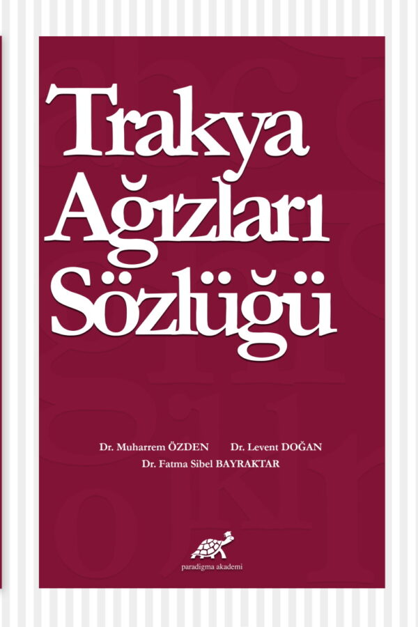 Trakya Ağızları Sözlüğü