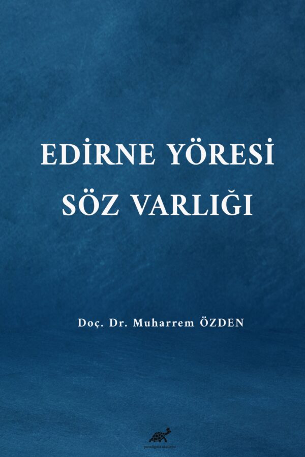 Edirne Yöresi Söz Varlığı